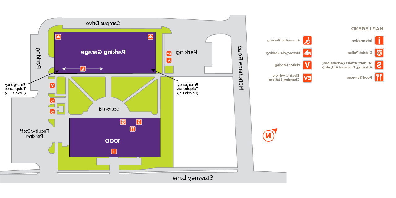 ACC South Austin Campus Map